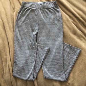 UO Old Style Printed Knitted Flared Pants